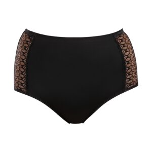 Dámské kalhotky Julimex černé (Opal) 3XL
