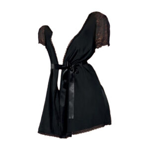 Dámský župánek Obsessive černý (Miamor robe) L