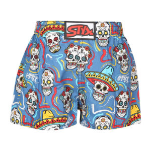 Dětské trenky Styx art klasická guma lebky (J1856) 4-5 let