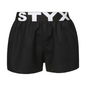 Dětské trenky Styx sportovní guma černé (BJ960) 4-5 let