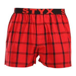 Pánské trenky Styx sportovní guma vícebarevné (B1031) L