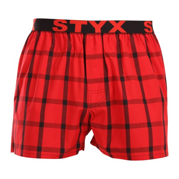 Pánské trenky Styx sportovní guma vícebarevné (B1031) L