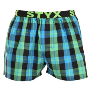 Pánské trenky Styx sportovní guma vícebarevné (B1038) L