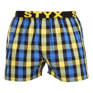 Pánské trenky Styx sportovní guma vícebarevné (B1039) L