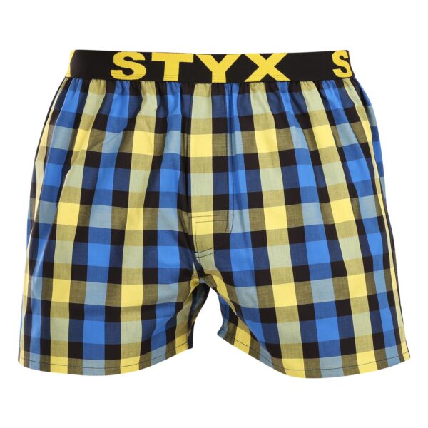 Pánské trenky Styx sportovní guma vícebarevné (B1039) L