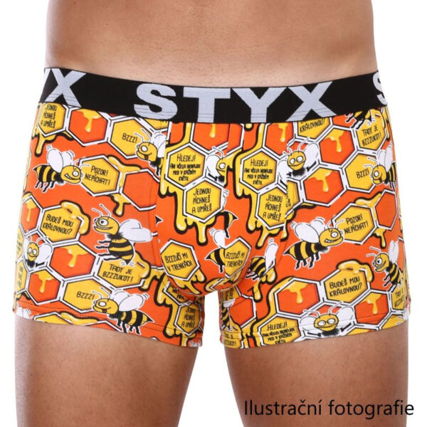 2. jakost pánské boxerky Styx Biggie Art 3XL