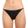 3PACK dámská tanga Tommy Hilfiger černá (UW0UW05756 0V2) M - Image 2