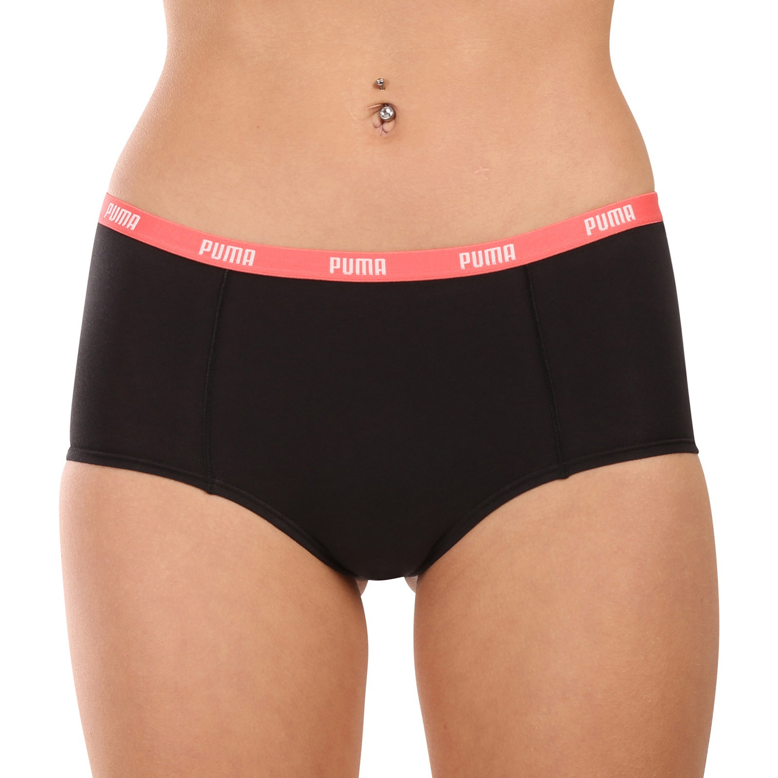 3PACK dámské kalhotky Puma černé (503006001 009) S - Obrázek 2