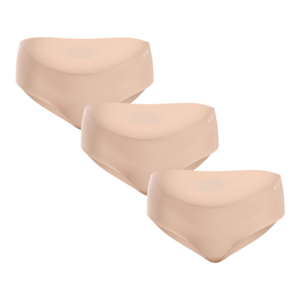 3PACK dámské kalhotky Under Armour béžové (1383895 500) S