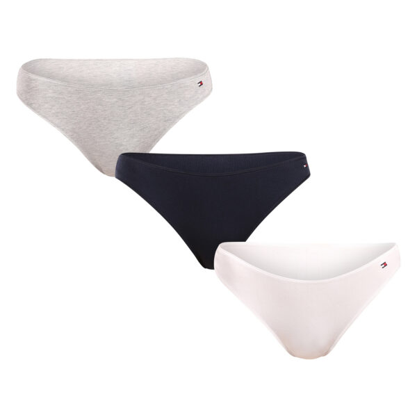 3PACK dámské kalhotky brazilky Tommy Hilfiger vícebarevné (UW0UW05968 0V7) M