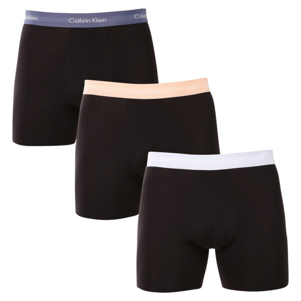 3PACK pánské boxerky Calvin Klein černé (NB1770A-VXQ) L