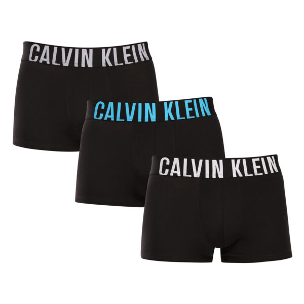3PACK pánské boxerky Calvin Klein černé (NB3608A-VVL) XXL