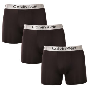 3PACK pánské boxerky Calvin Klein černé (NB4124-UB1) 4XL
