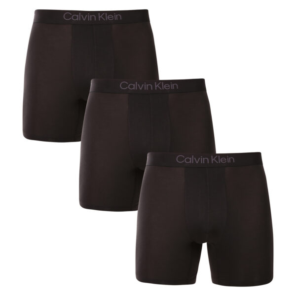 3PACK pánské boxerky Calvin Klein černé (NB4193-UB1) 4XL