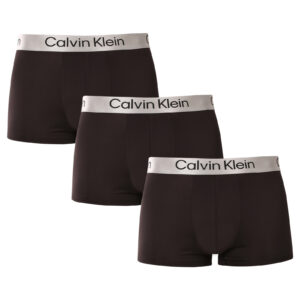 3PACK pánské boxerky Calvin Klein černé (NB4269-UB1) 4XL