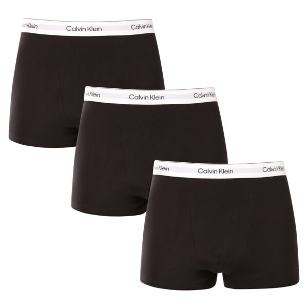 3PACK pánské boxerky Calvin Klein černé (NB4286-UB1) M