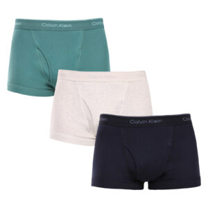 3PACK pánské boxerky Calvin Klein vícebarevné (NB4002A-VQV) L