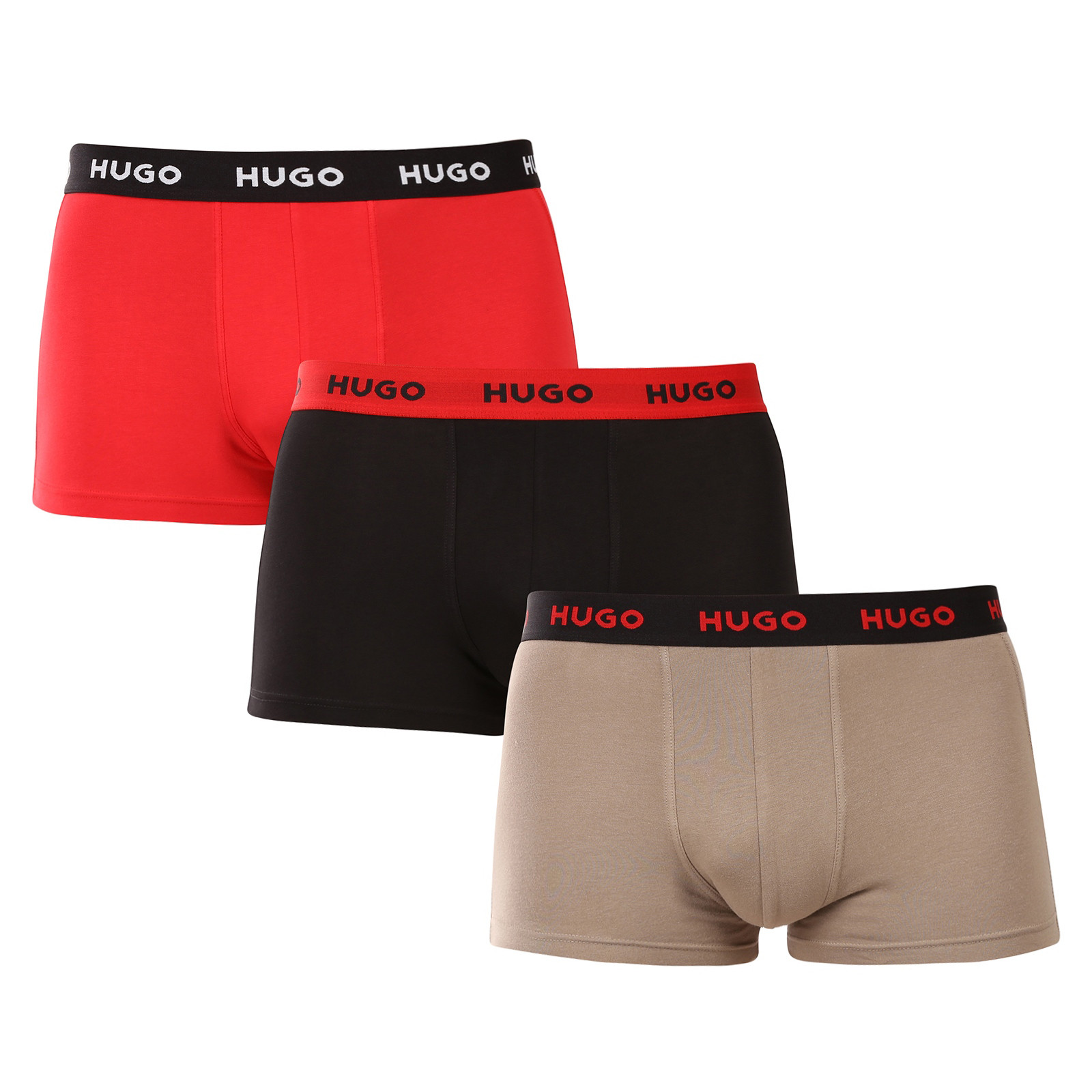 3PACK pánské boxerky HUGO vícebarevné (50532611 979) L