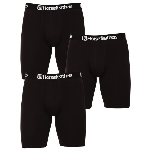 3PACK pánské boxerky Horsefeathers Dynasty long (AM195A) L