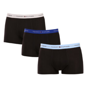 3PACK pánské boxerky Tommy Hilfiger černé (UM0UM02763 0WH) L