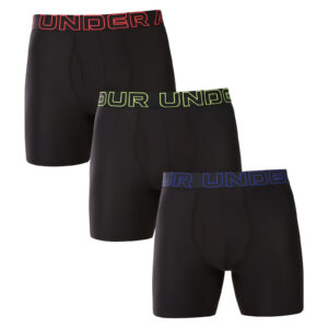3PACK pánské boxerky Under Armour černé (1383878 005) 4XL