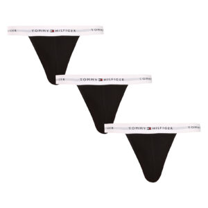 3PACK pánské jocksy Tommy Hilfiger černé (UM0UM03377 0WE) XL