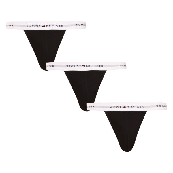 3PACK pánské jocksy Tommy Hilfiger černé (UM0UM03377 0WE) S