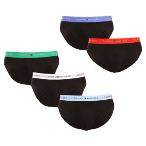 5PACK pánské slipy Tommy Hilfiger černé (UM0UM03386 0WT) L