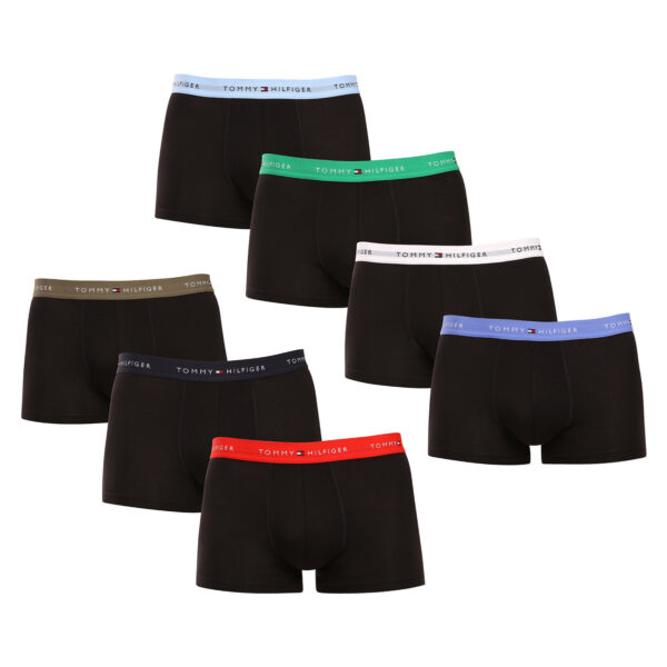 7PACK pánské boxerky Tommy Hilfiger černé (UM0UM03385 0WU) M
