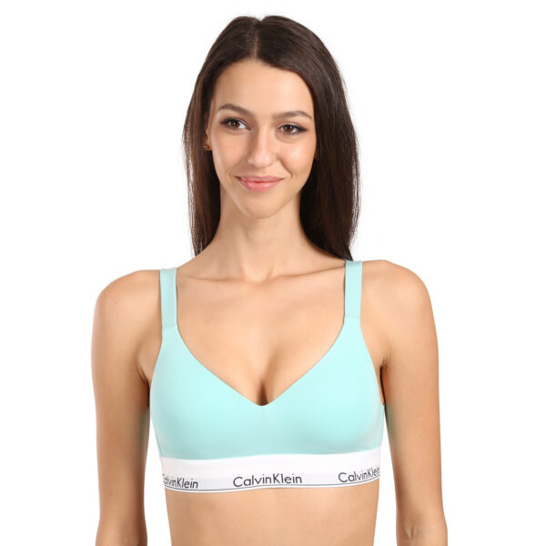 Dámská podprsenka Calvin Klein zelená (QF7900E-VOG) M