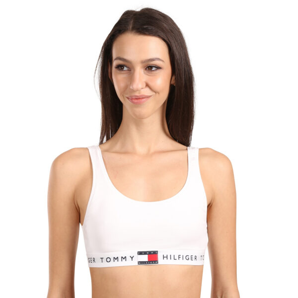 Dámská podprsenka Tommy Hilfiger bílá (UW0UW05713 YBR) M