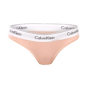 Dámská tanga Calvin Klein růžová (F3786E-5KD) L