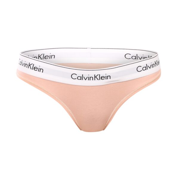 Dámská tanga Calvin Klein růžová (F3786E-5KD) XS