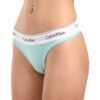Dámská tanga Calvin Klein zelená (F3786E-VOG) XS - Image 2
