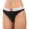 Dámská tanga Tommy Hilfiger nadrozměr černá (UW0UW06039 BDS) 3XL - Image 2