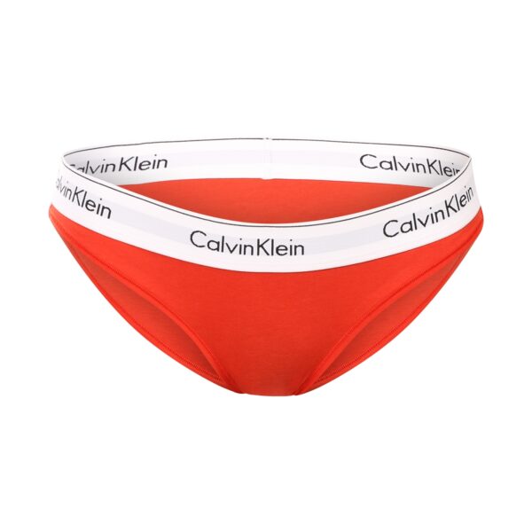 Dámské kalhotky Calvin Klein červené  (F3787E-VO3) XS