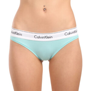 Dámské kalhotky Calvin Klein zelené (F3787E-VOG) XS