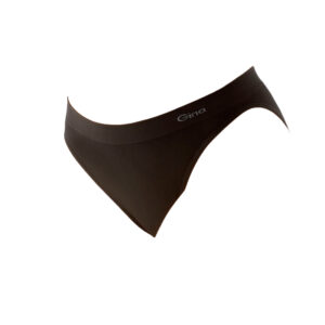 Dámské kalhotky Gina bezešvé černé (00005) S