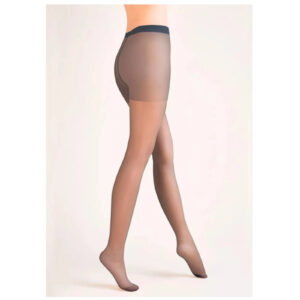 Dámské silonové punčochy Gabriella černé 15 DEN (104-grafit) M