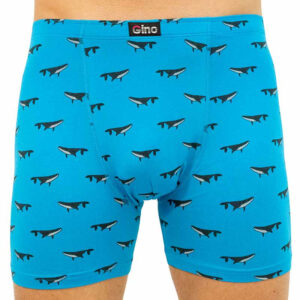 Pánské boxerky Gino modré (74126) S