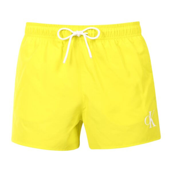Pánské plavky Calvin Klein žluté (KM0KM01099-LRF) L