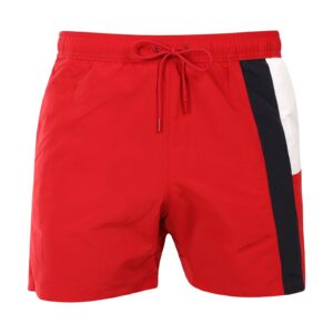 Pánské plavky Tommy Hilfiger červené (UM0UM03483 XLD) XXL