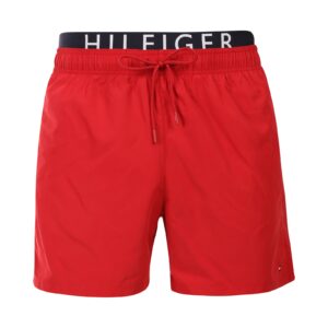 Pánské plavky Tommy Hilfiger červené (UM0UM03489 XLD) XXL