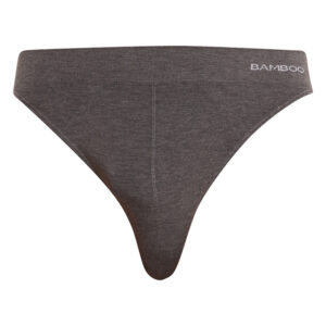 Pánské slipy Gino bambusové šedé (50004) L