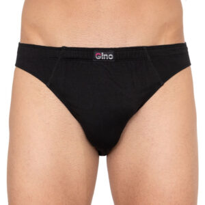 Pánské slipy Gino černé (70047) XL