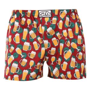 Pánské trenky Styx art klasická guma pivo (A1855) XL