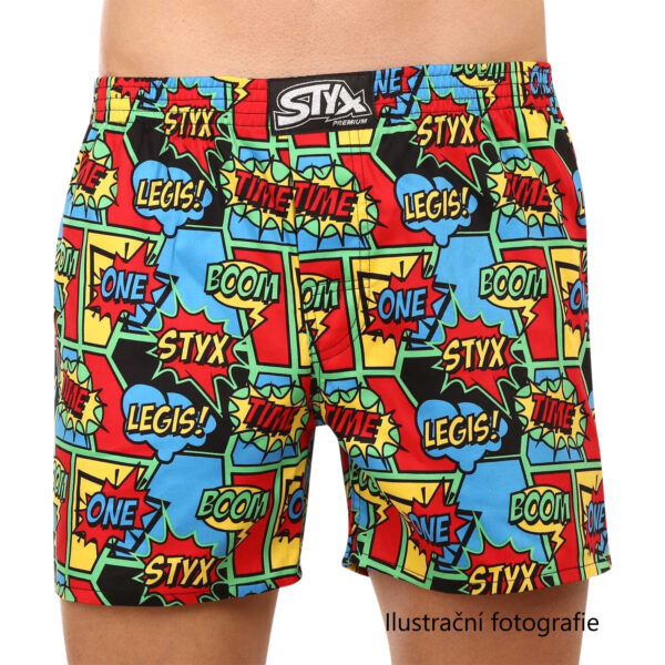2. jakost pánské trenky Styx Premium art L