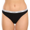 5PACK dámské kalhotky Calvin Klein černé (QD5208E-UB1) XL - Image 2
