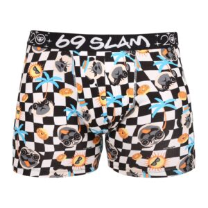 Pánské boxerky 69SLAM fit bamboo PUGTASTIC GILBERT (MPBPTC-BB) M