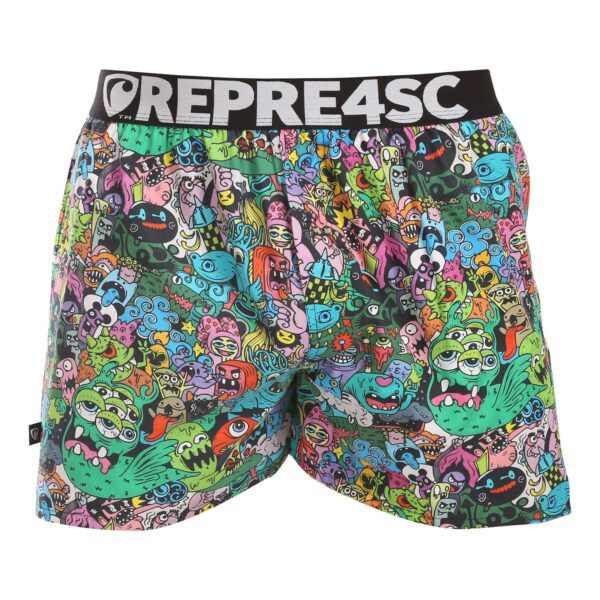 Pánské trenky Represent exclusive Mike Monsters (R4M-BOX-0715) M